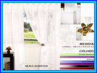 Cortinas de tela blackout cortinas voile modernas.
